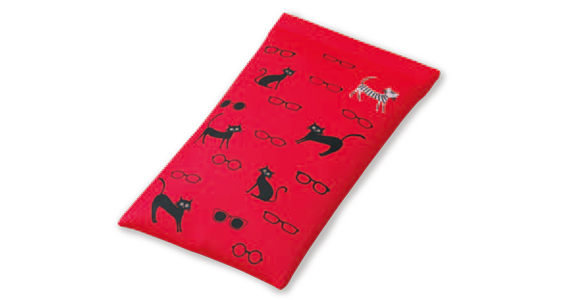 名古屋眼鏡 ソフトメガネケース 眼鏡にも！携帯・スマホにも！ 可愛い