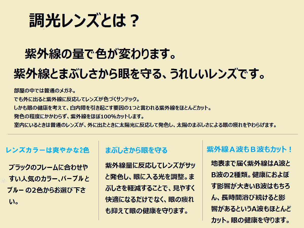 Ray-Ban（レイバン） 【色が変わる調光レンズブルー・パープル】 Ray