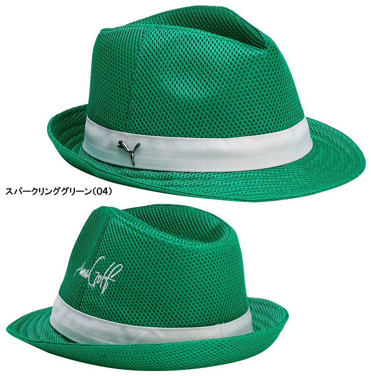 FR2bristolゴルフハットペイズリーグリーン PUMA GOLF プーマ ゴルフ 日本正規品 エンブロイダリー ラッセル