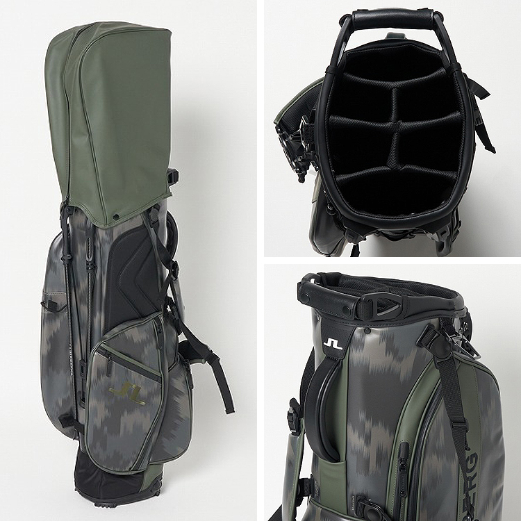 J.LINDEBERG（ジェイリンドバーグ） 正規品 Play Stand Bag Print