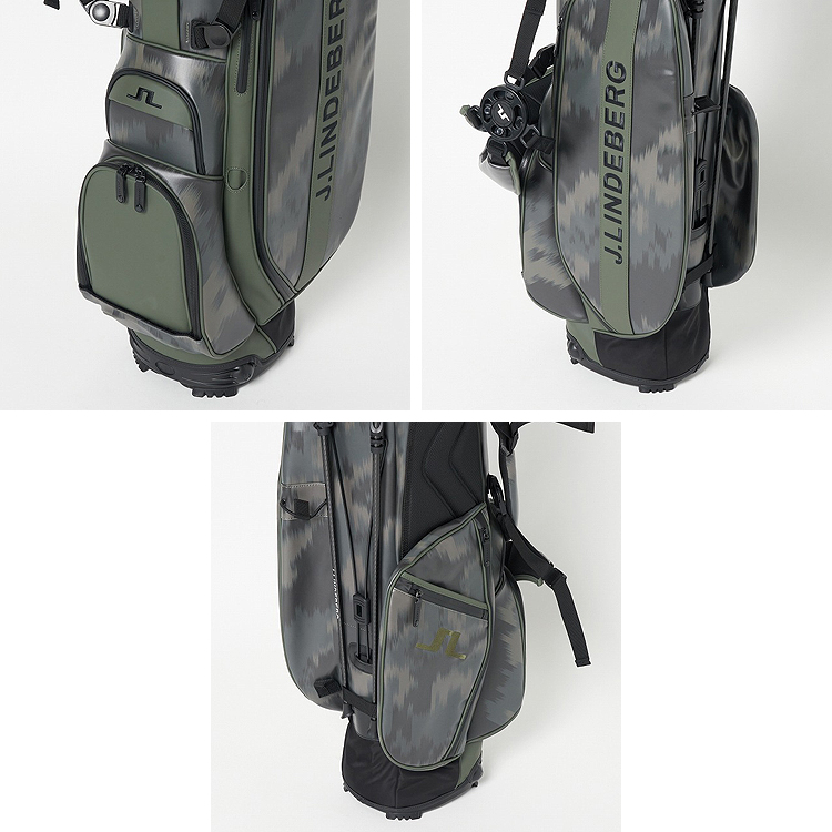 J.LINDEBERG（ジェイリンドバーグ） 正規品 Play Stand Bag Print
