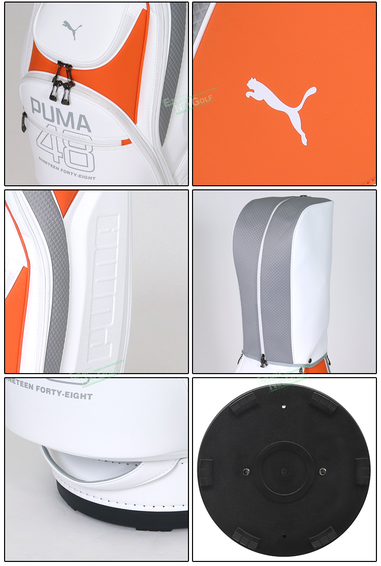 PUMA シルバー ゴルフバッグ PUMA PUMAGOLF プーマゴルフ日本正規品 ユニセックス ゴルフ
