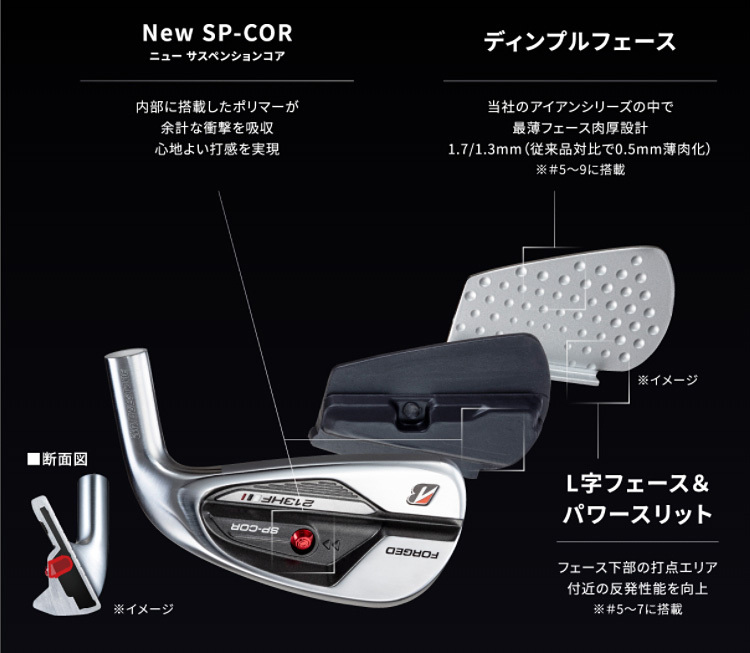 BRIDGESTONE GOLF ブリヂストンゴルフ 日本正規品 213HFアイアン AiR