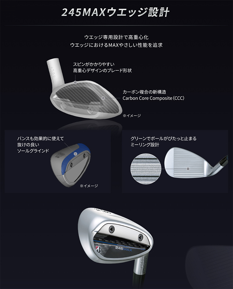 BRIDGESTONE GOLF ブリヂストンゴルフ 日本正規品 245 MAX アイアン VANQUISH BSi for MAXカーボンシャフト  5本セット(I#7〜9、P1、P2) 2024新製品 : bs-ir-245max-5m1 : EZAKI NET GOLF - 通販 -  Yahoo!ショッピング