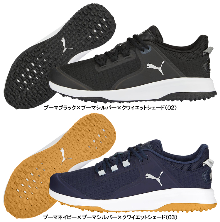 PUMAGOLF プーマゴルフ日本正規品 フュージョン グリップ スパイクレスゴルフシューズ 2023モデル 「 377527 」