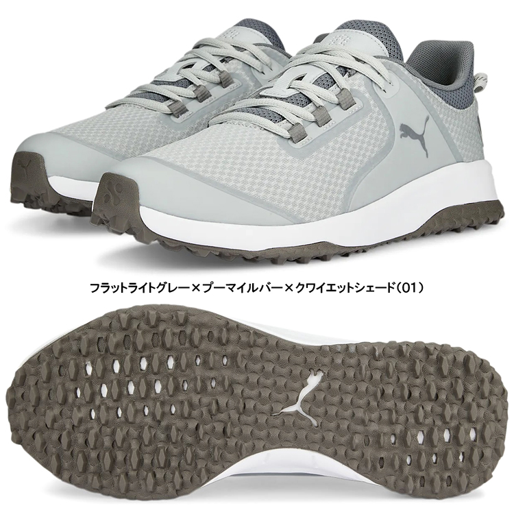 PUMAGOLF プーマゴルフ日本正規品 フュージョン グリップ スパイクレスゴルフシューズ 2023モデル 「 377527 」