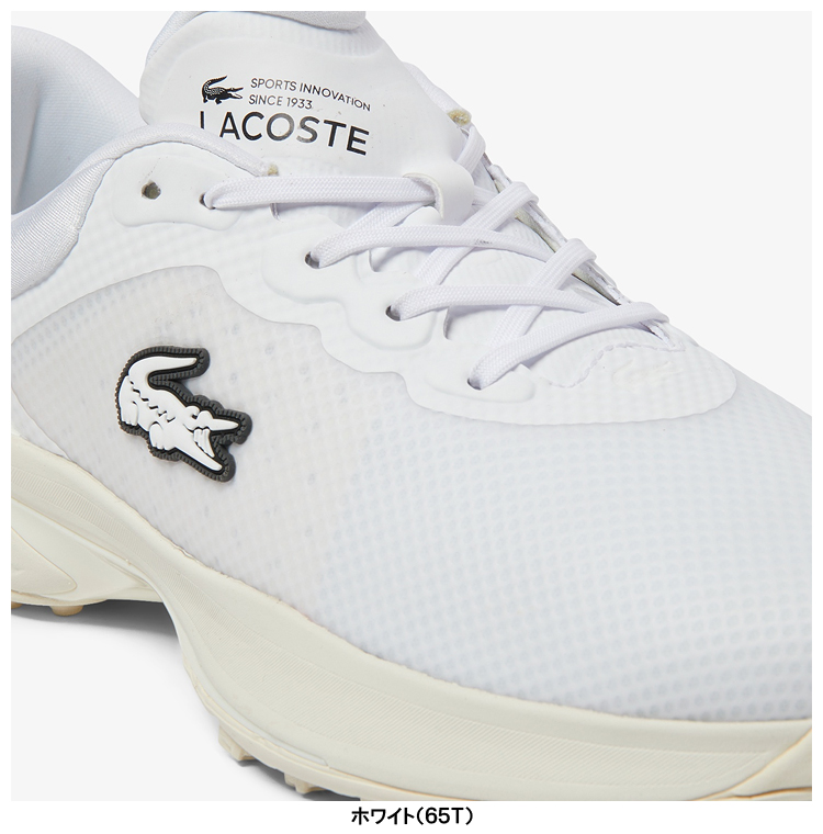 ラコステ　ゴルフシューズ LACOSTE ラコステ ゴルフシューズ スパイクレス GOLF POINT 124