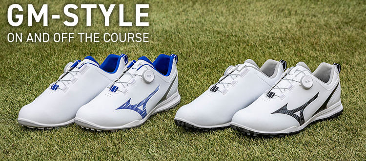 【新品】MIZUNO ゴルフシューズ　26㎝ ホワイト　ジェネム　BOA 防水 ミズノゴルフシューズ[メンズ]ジェネムSLボア ワイド4E 防水軽量