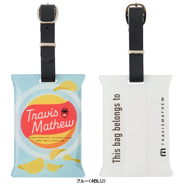 はなちゃん トラビスマシュー ３個セット タグ付き TRAVISMATHEW トラヴィスマシュー 正規品 CHIPS ネームタグ ( ネーム