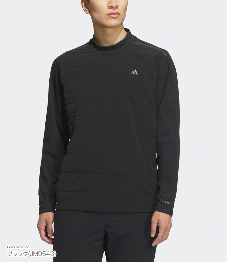 新品　アディダスゴルフ　モックネック　長袖セーター　スカート　　セットアップ　M adidas（アディダス） ゴルフ adidas Golf ゴルフウエア メンズ 長袖