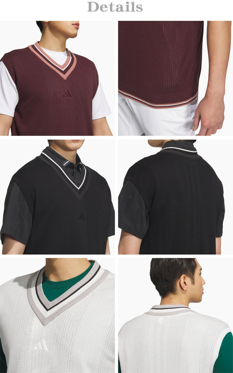 adidas（アディダス） ゴルフ adidas Golf ゴルフウエア ニットベスト