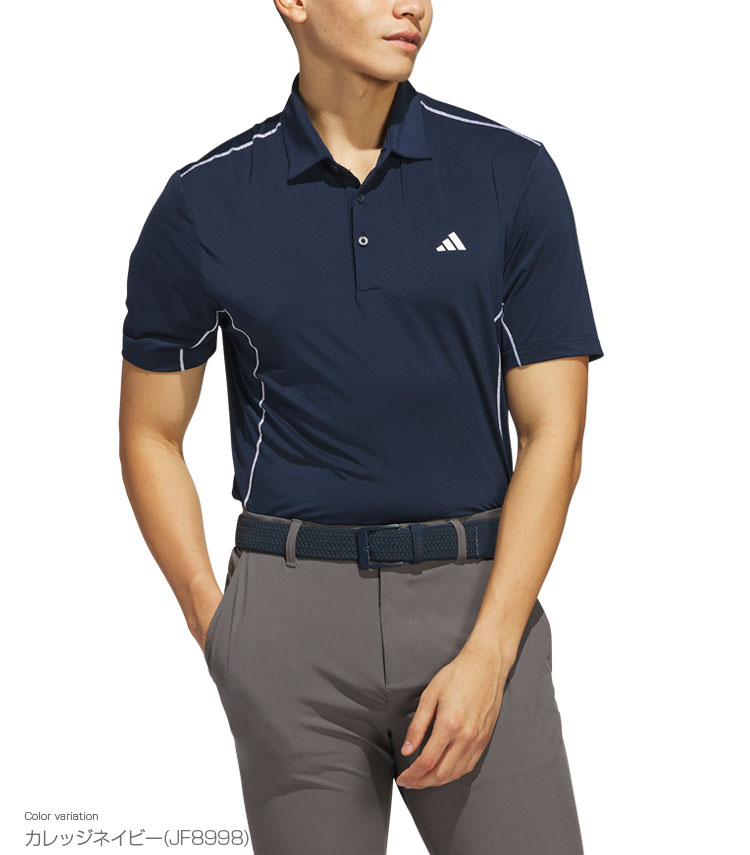 adidas アディダス ゴルフ Golf ゴルフウエア メンズ 半袖シャツ