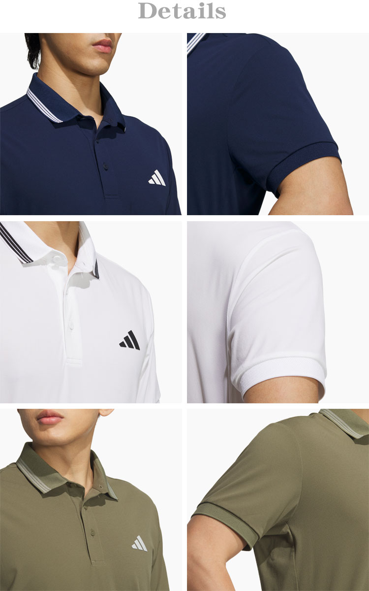 新品 adidas ゴルフウェア L カーキ 半袖 adidas アディダス ゴルフ Golf ゴルフウエア メンズ 半袖