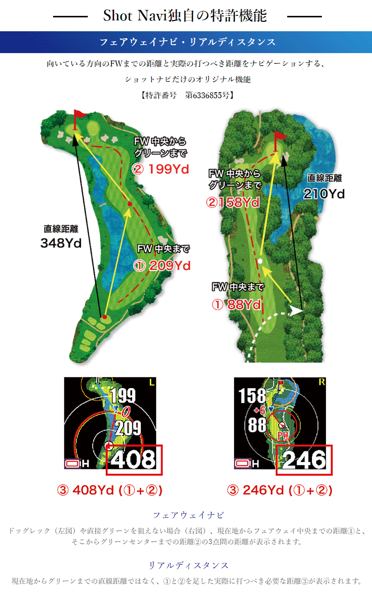 ShotNavi ショットナビ 正規品 AIR EX エアー イーエックス GPS ゴルフ