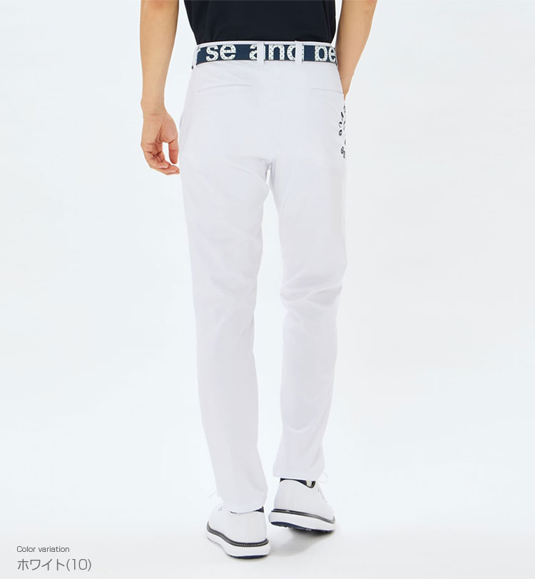and per se ホワイトスリムフィットパンツ 20％OFFセール】ロングパンツ メンズ アンパスィ and per se 2025 秋冬