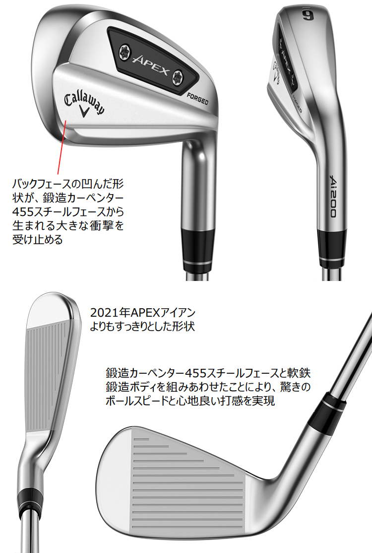 Callaway（キャロウェイ） 日本正規品 APEX Ai200 エイペックス