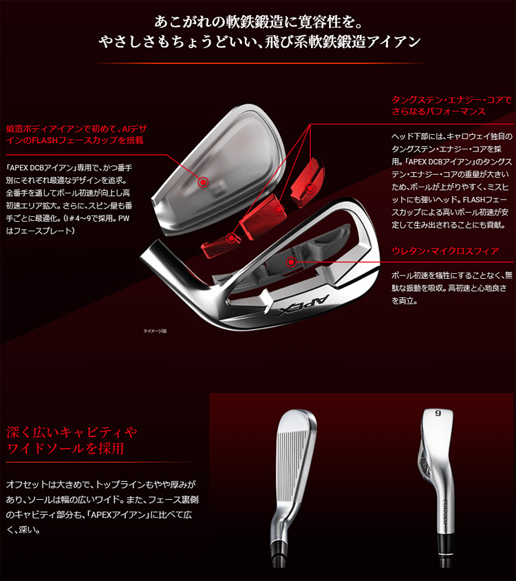 Callaway キャロウェイ 日本正規品 APEX DCB エイペックス アイアン