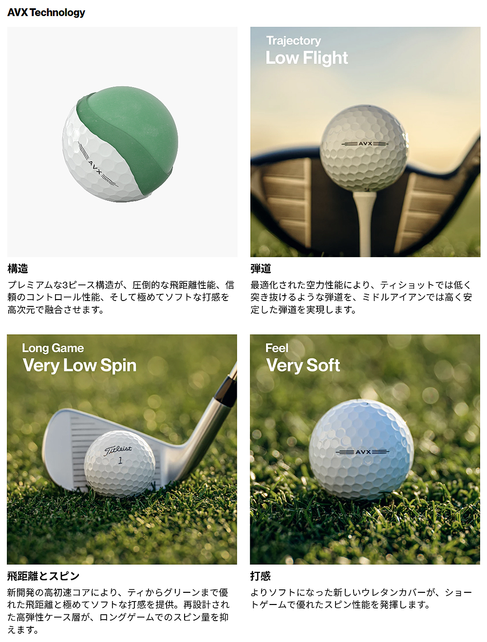Titleist（タイトリスト） タイトリスト日本正規品 AVX AIM 360