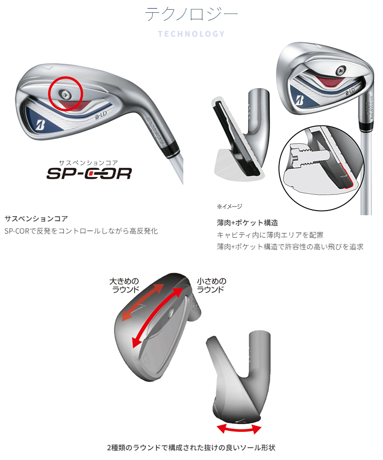 BRIDGESTONE GOLF ブリヂストンゴルフ 日本正規品 B-LD
