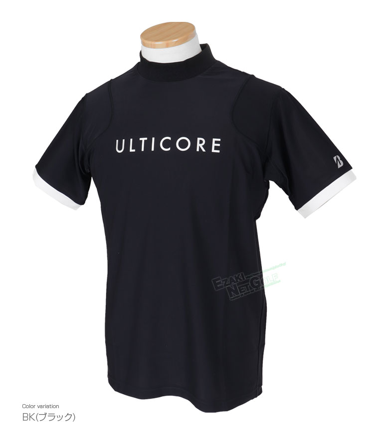 25年春夏 【4Dimotion Fit】 半袖モックネックシャツ(M WH