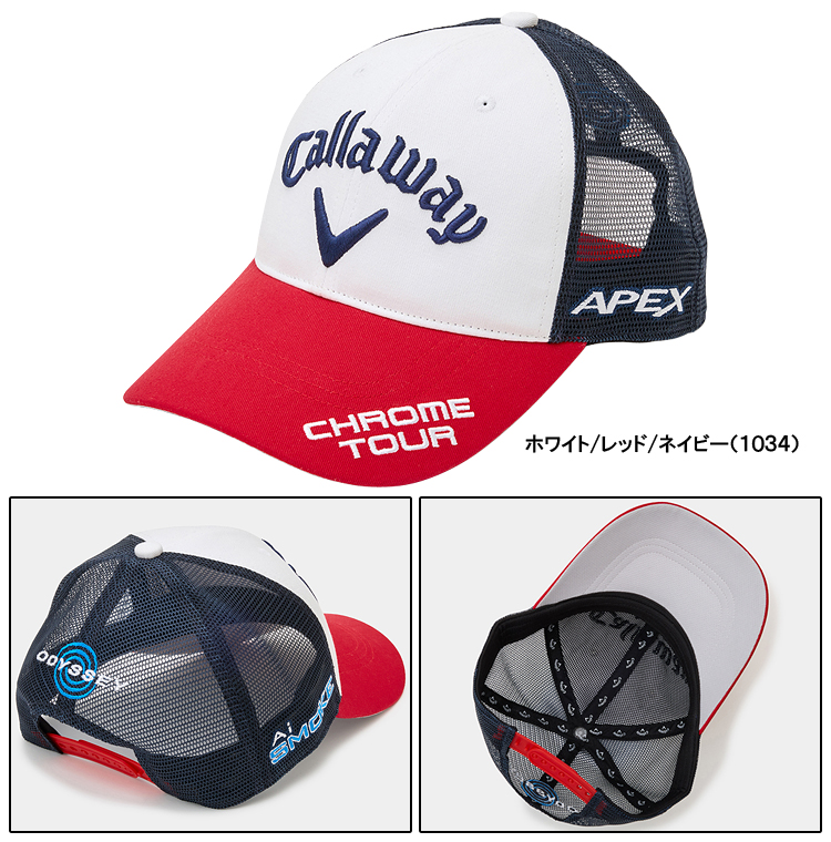 Callaway キャロウェイ 日本正規品 TOUR A MESH CAP 24 JM ( ツアー A メッシュキャップ 24 JM )  2024新製品 「 C24990103 」