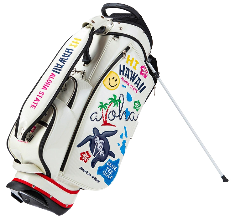 BLUE TEE GOLF ブルーティーゴルフ日本正規品 HI HAWAII ハイ ハワイ エナメル スタンドバッグ キャディバッグ 2022モデル  「 CB-021 」