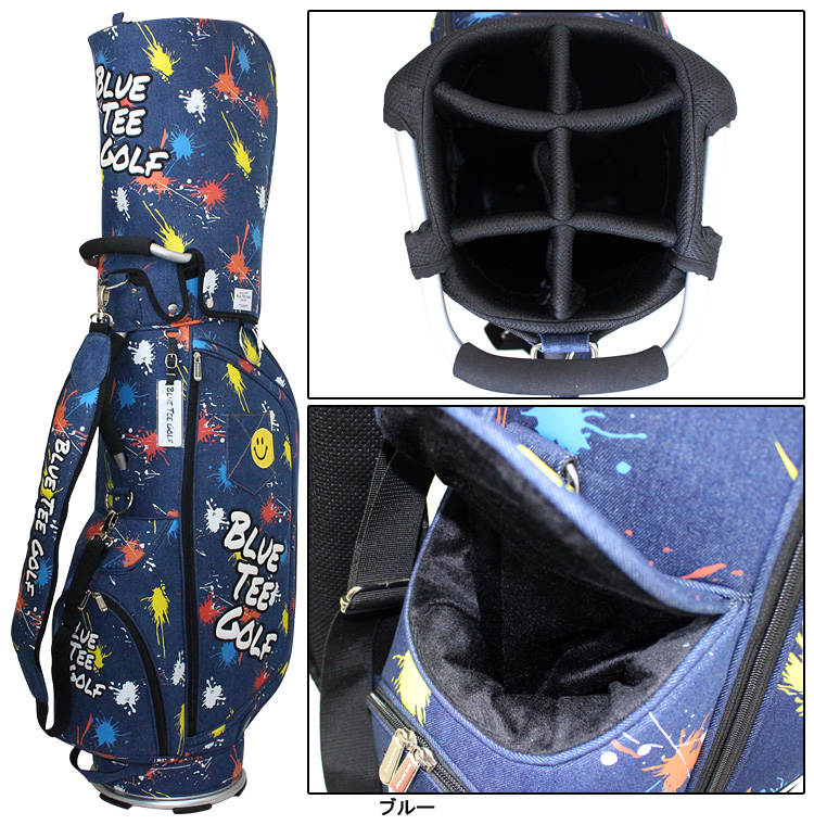 BLUE TEE GOLF（ブルーティーゴルフ） 正規品 デニムペイント キャディ
