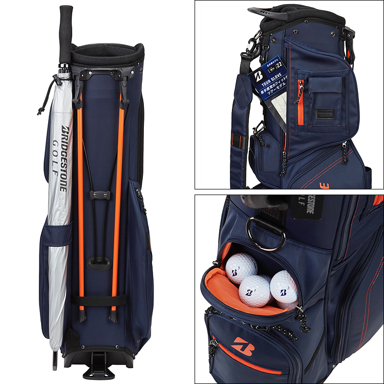 BRIDGESTONE GOLF ゴルフバッグ BRIDGESTONE ブリヂストンゴルフ ツアーレプリカモデル キャディ