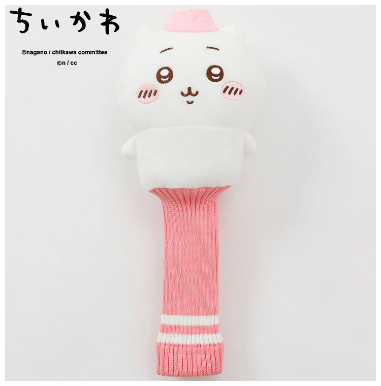 ちいかわ GOLF ぬいぐるみ ゴルフ ヘッドカバー FW ニット