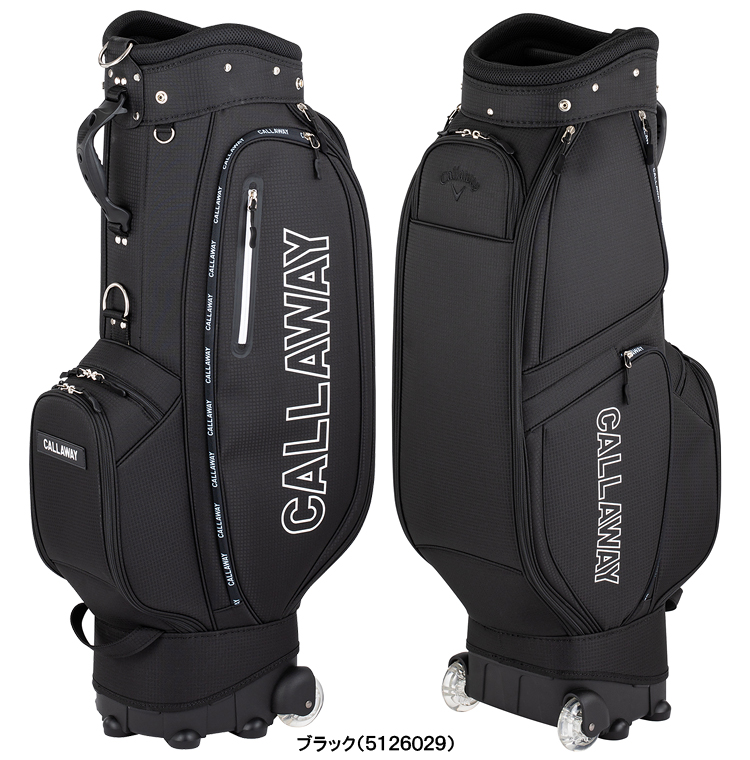 Callaway ブラック キャディバッグ Callaway（キャロウェイ） 正規品 CL-1 26 JM キャスター付き キャディ