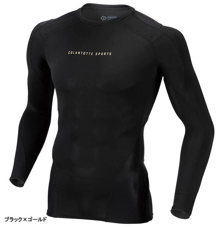 Colantotte コラントッテ ランニングウェア Tシャツ 長袖 メンズ Mサイズ SPORTS PRO ウェア トップス ロング DBDAA5213 ColanTotte（コラントッテ） 正規品 SPORTS PRO スポーツ プロ ウェア