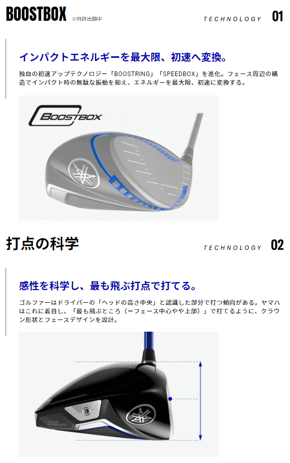 YAMAHA（ヤマハ） 正規品 inpres DRIVE STAR ドライバー SPEEDER NX