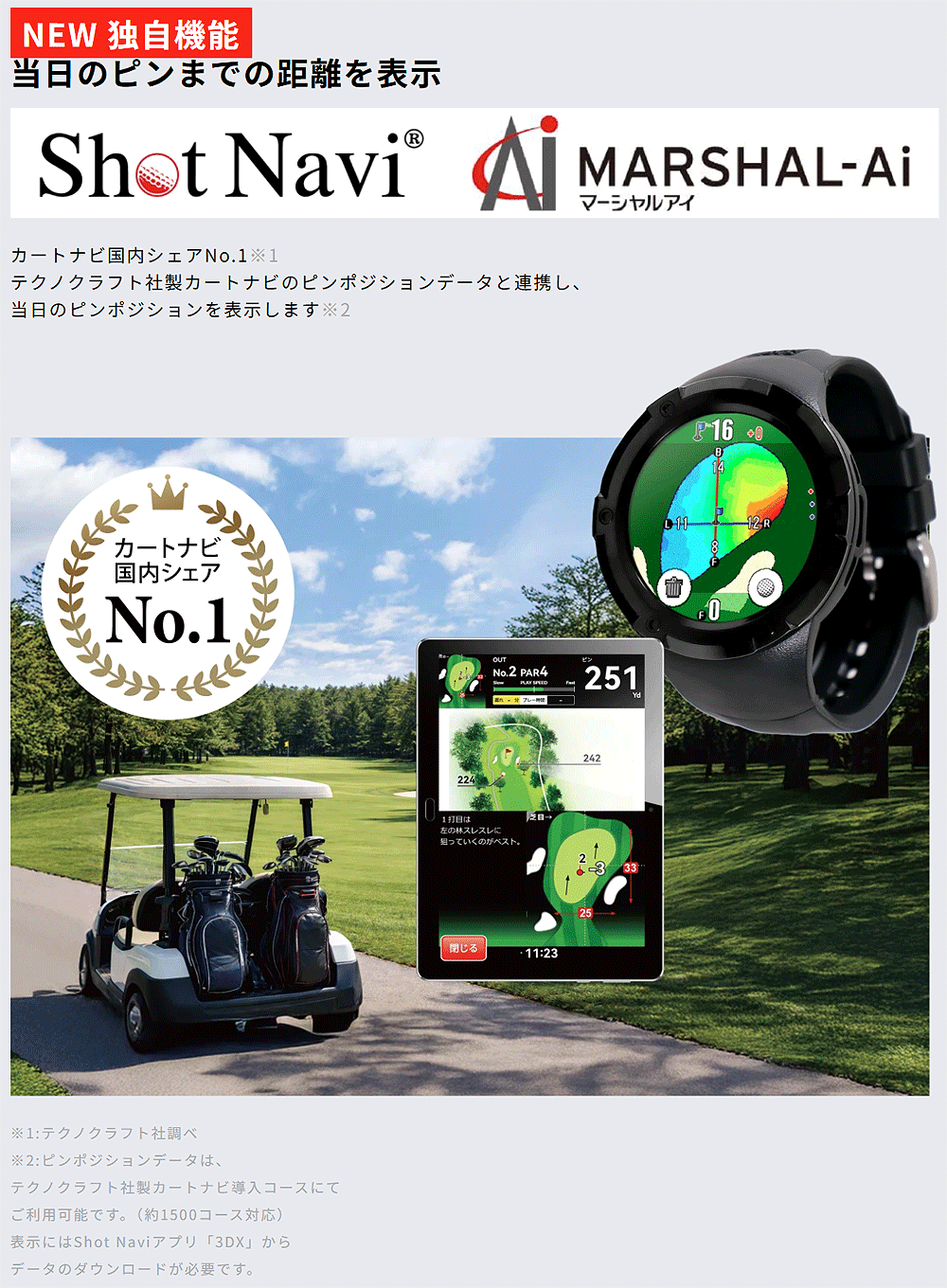 テクタイト ShotNavi ショットナビ 正規品 Evolve GII エボルブ