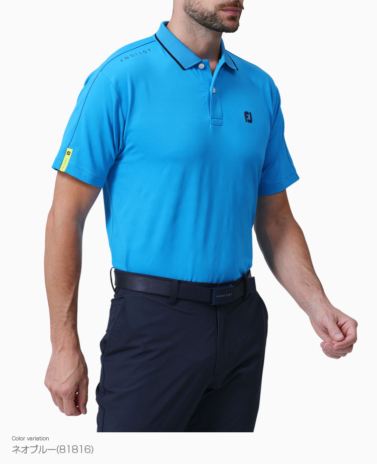フットジョイ(FootJoy) ゴルフウェア ポロシャツ 長袖