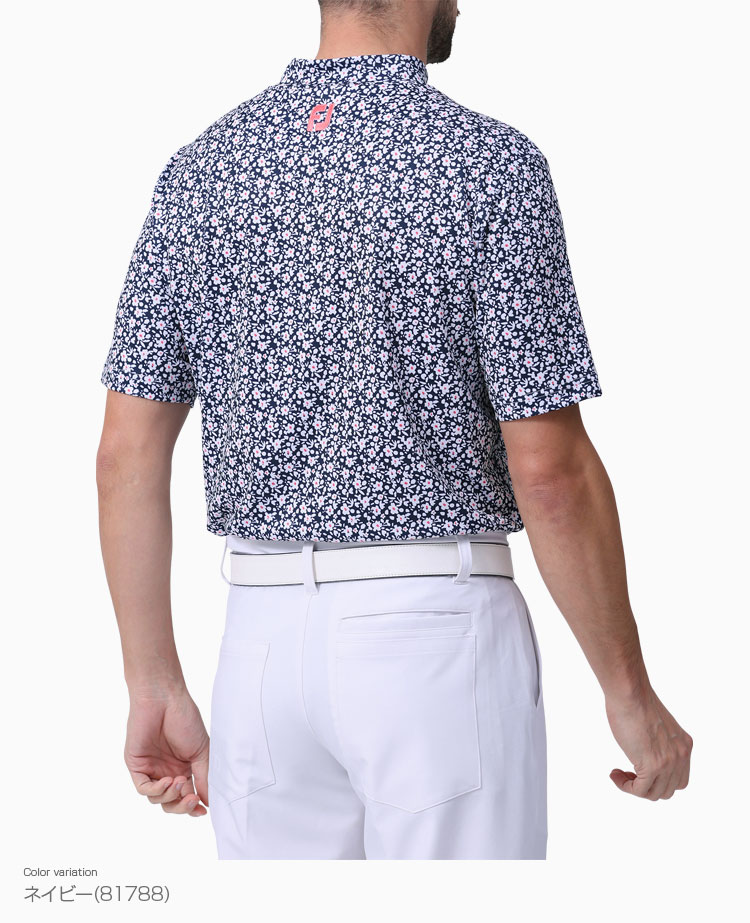 ゴルフコースプリント半袖シャツ - FootJoy Japan