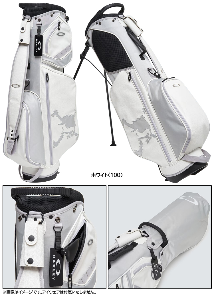 OAKLEY オークリー日本正規品 SKULL GOLF BAG 17.0 (スカルゴルフバッグ17.0) スタンドキャディバッグ 2023モデル 「  FOS901373 」