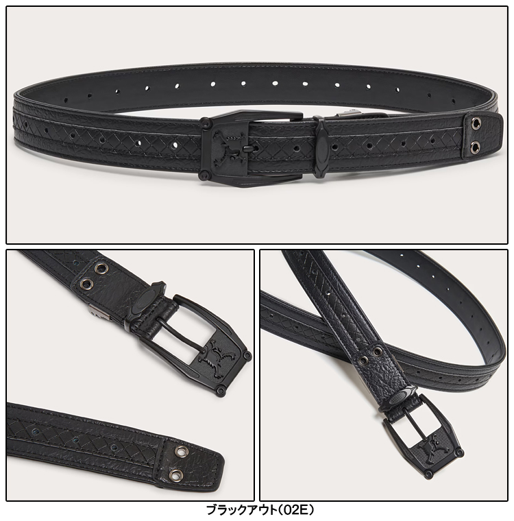 オークリー ゴルフ ベルト メンズ SKULL BELT 16.1 スカルベルト FOS901604 OAKLEY OAKLEY（オークリー） 正規品 SKULL BELT 16.1 スカル ベルト