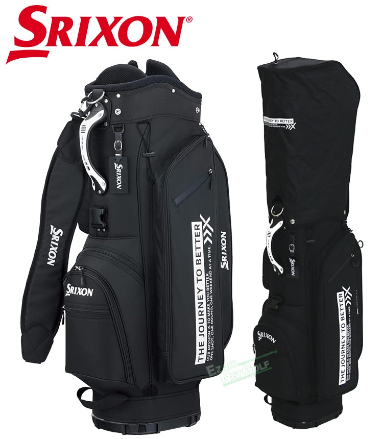 【限定品】 DUNLOP(ダンロップ)日本正規品 SRIXON(スリクソン) キャディバッグ 2022モデル 「GGC-S171L(ブラック)」
