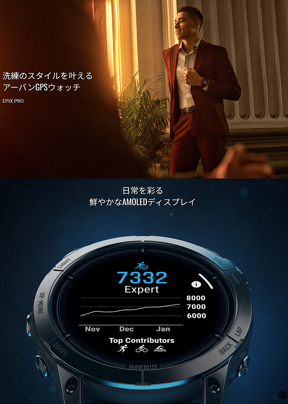 GARMIN（ガーミン） 【サマーキャンペーン】ガーミン 正規品 epix Pro