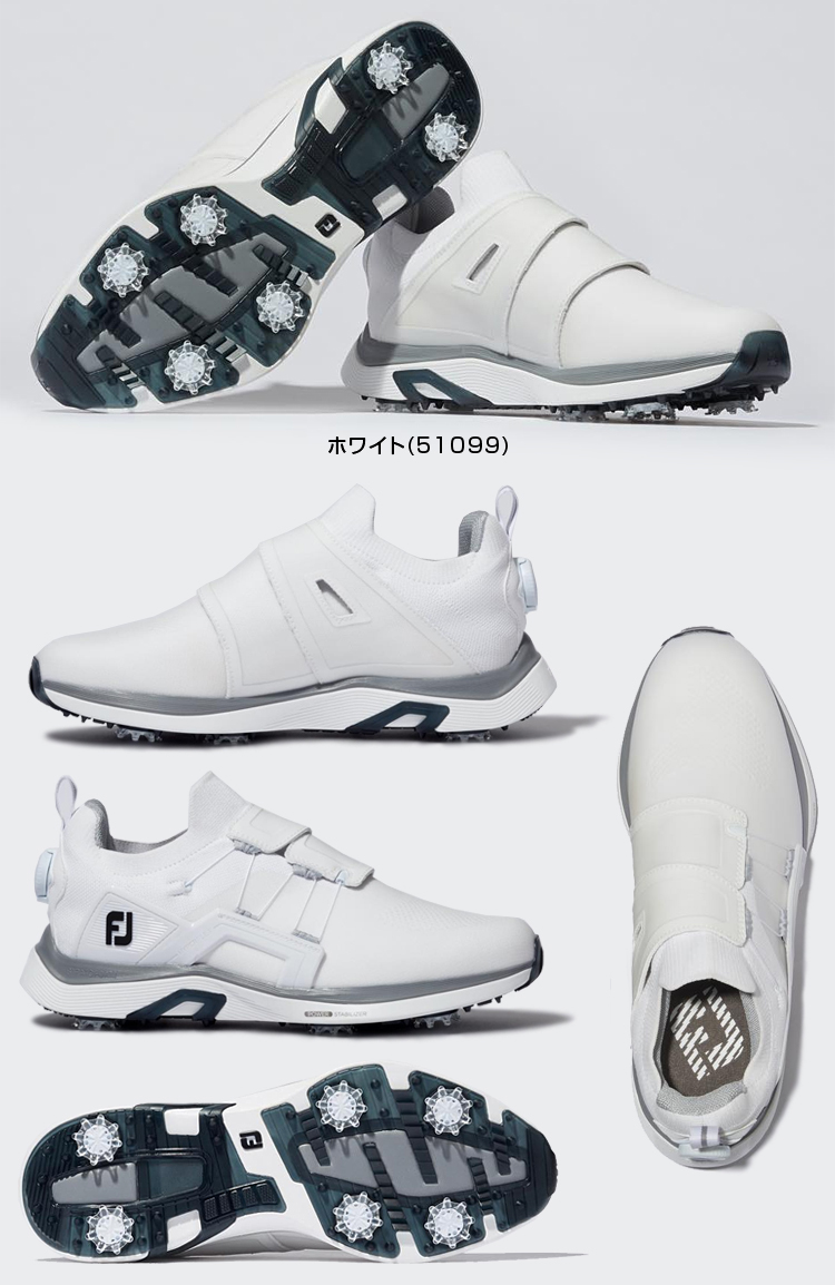 FOOTJOY フットジョイ 日本正規品 HYPERFLEX CORE BOA ハイパーフレックス コア ボア 2023モデル メンズ ソフトスパイク  ゴルフシューズ