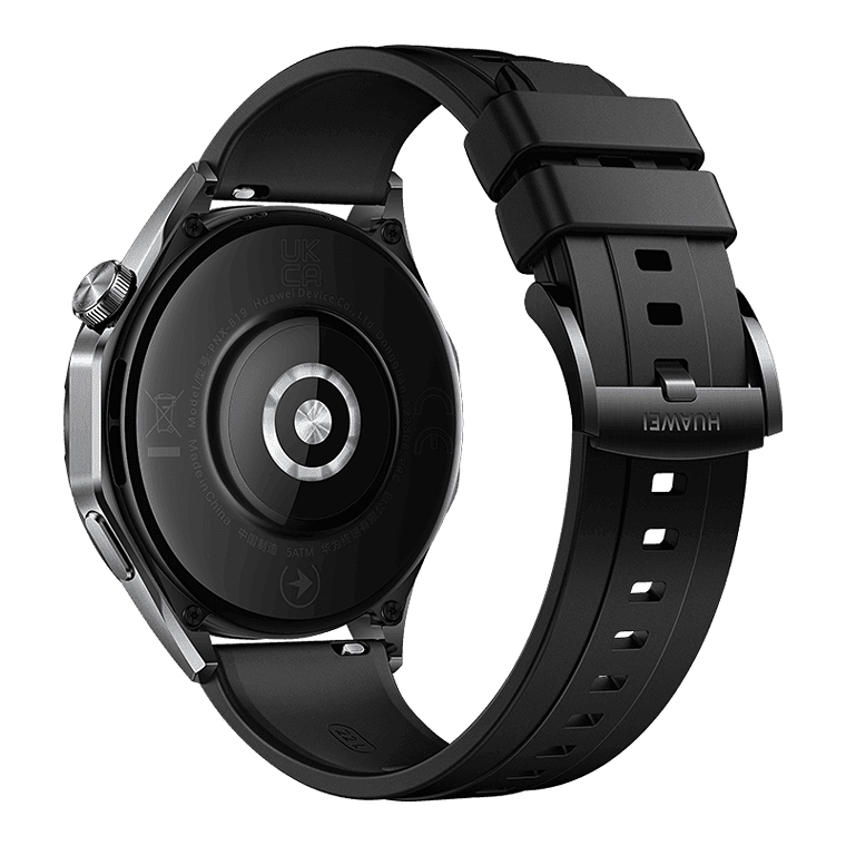 HUAWEI WATCH GT4 ブラック ファーウェイ　ゴルフナビ HUAWEI [正規販売店]ファーウェイ GT4 ブラック 46mm ゴルフナビ