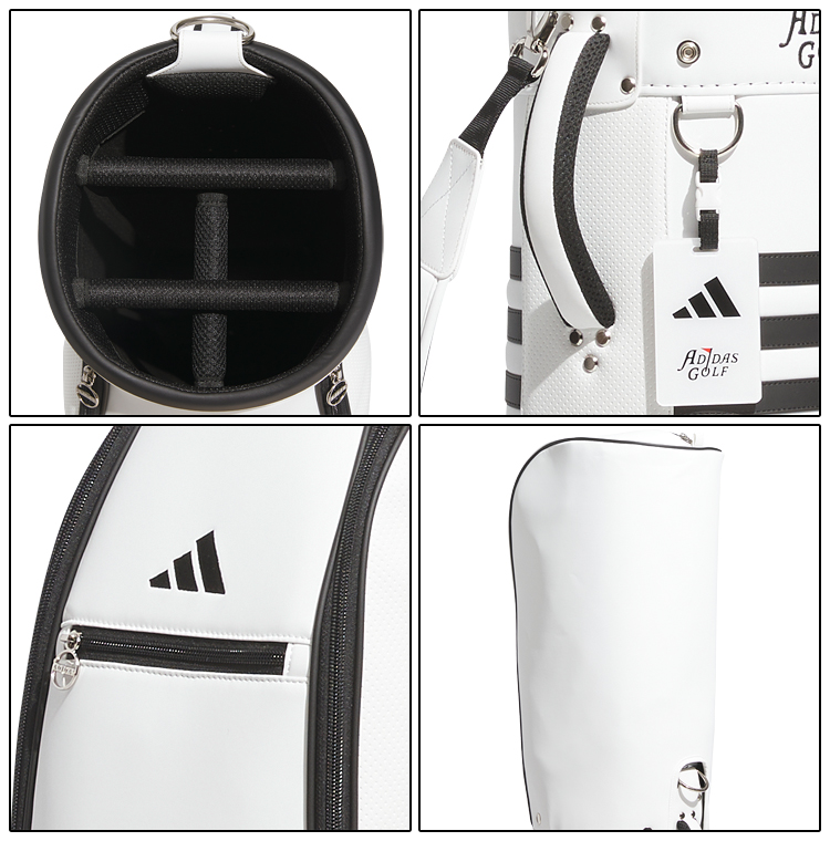 アディダス ゴルフ軽量 クラシックスリーストライプス キャディバッグ レディース adidas（アディダス） adidas Golf ゴルフ 日本正規品 軽量 クラシック