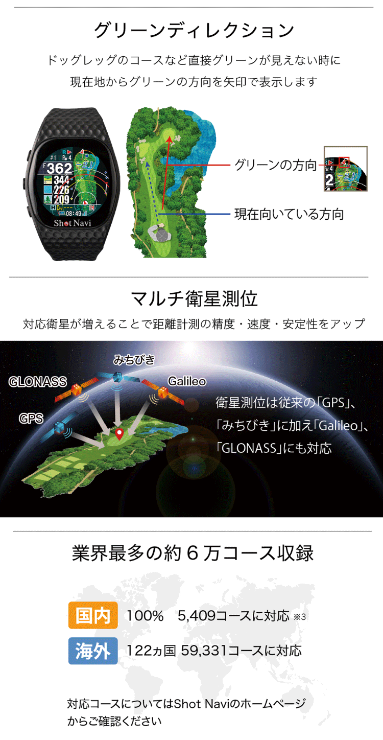 テクタイト ShotNavi ショットナビ 正規品 INFINITY Touch