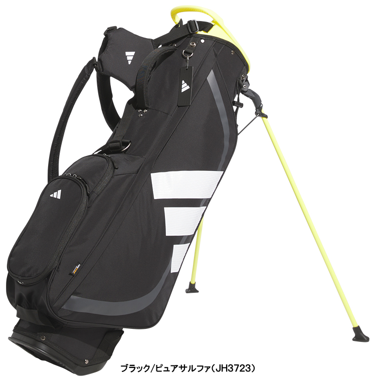 アディダス Adidas 軽量 ロゴスタンドキャディバッグ