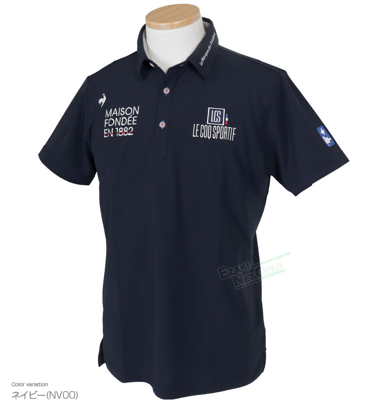 le coq sportif ルコック 半袖シャツ メンズ ゴルフウェア GOLF