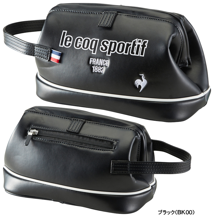 送料無料の通販 le coq sportif GOLF ルコックスポルティフ 正規品 がま口開口 GymBags