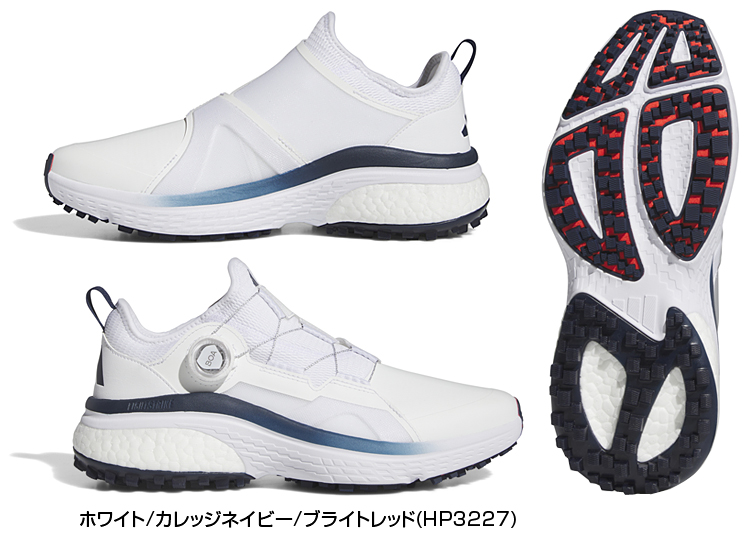adidas Golf アディダスゴルフ日本正規品 ソーラーモーション ボア スパイクレスゴルフシューズ 2023モデル 「 LIJ37 」