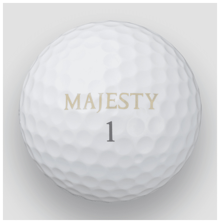 マジェスティ MAJESTY PLATINUM X プラチナム エックス ゴルフボール1