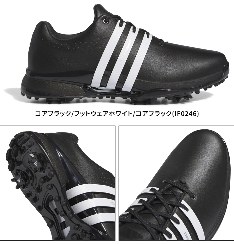 adidas Golf アディダスゴルフ 日本正規品 TOUR 360 24 ソフトスパイク ゴルフシューズ 2024新製品 「 MDK77 」  【当店在庫品】