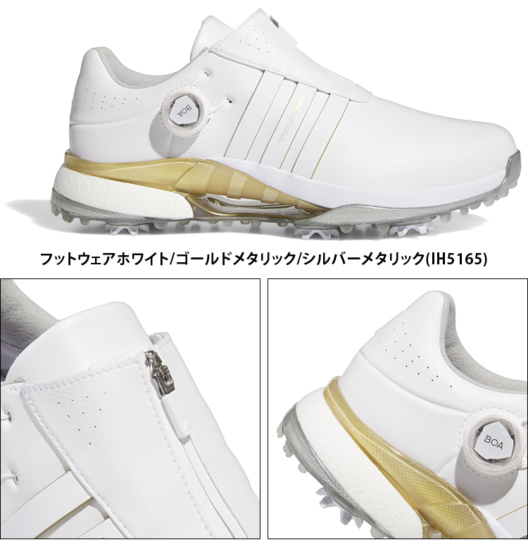 adidas Golf アディダスゴルフ 日本正規品 TOUR 360 24 ボア ソフトスパイク ゴルフシューズ 2024モデル 「 MDK79 」